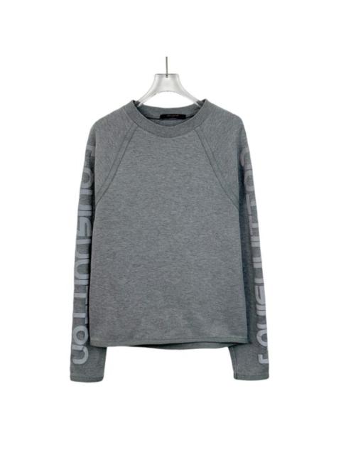 Louis Vuitton Louis Vuitton Gray Cotton Crewneck Sweatshirt