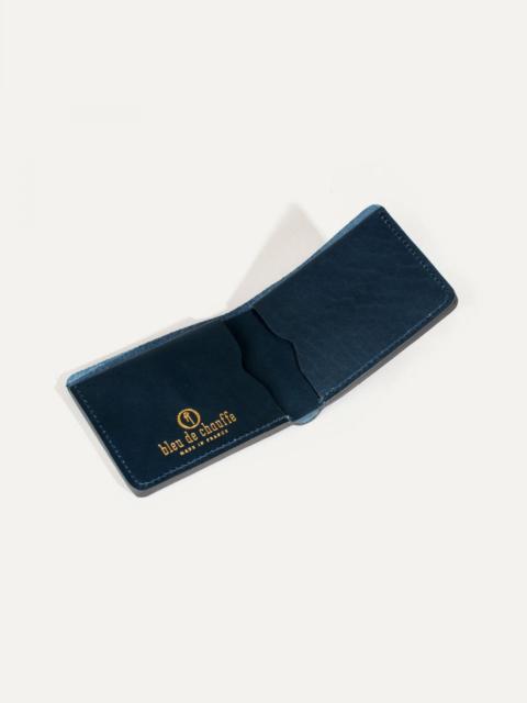 Bleu de Chauffe PEZE WALLET  -  NAVY BLUE