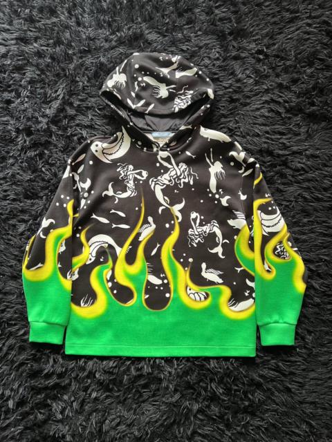 Prada Prada Mermaid Flame Hoodie