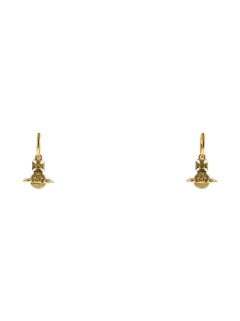 Vivienne Westwood Gold Metal Capucine Earrings