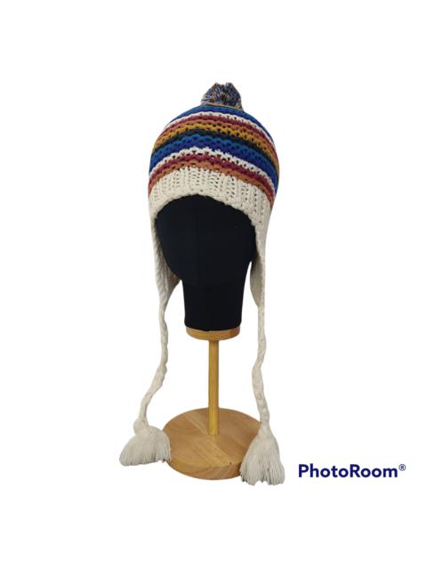 Other Designers Outdoor Style Go Out! - Multi Colour Beanie Knitewear