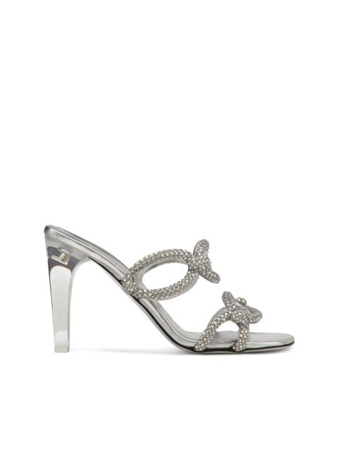 Valentino Valentino Garavani 100Mm Chain 1967 Sandals