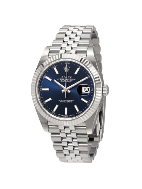ROLEX Rolex Datejust Blue Dial Automatic Men's Jubilee Watch 126334BLSJ