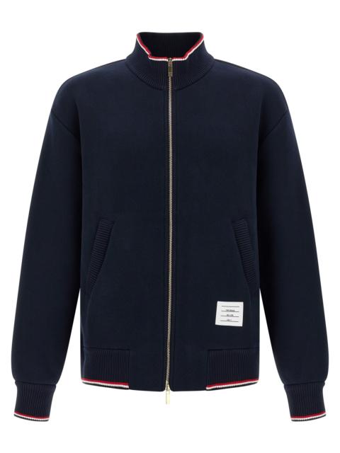 Thom Browne Rwb Piping Sweatshirt Blue