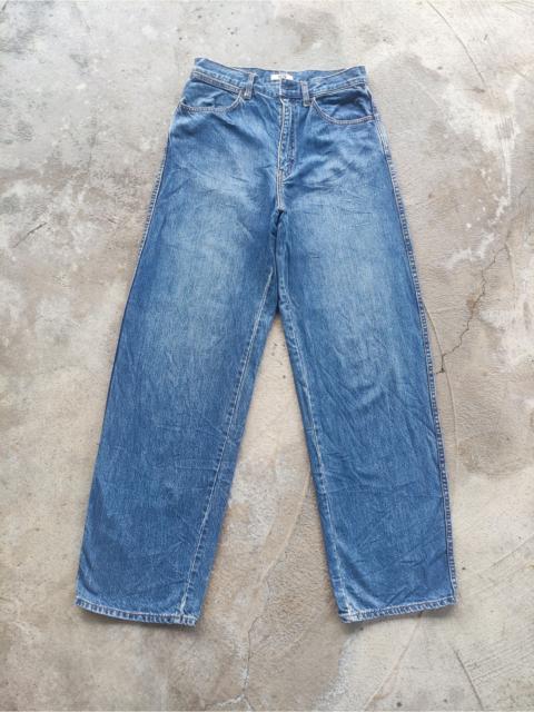 Other Designers Vintage Japanese Brand Baggy Denim Faded Pants