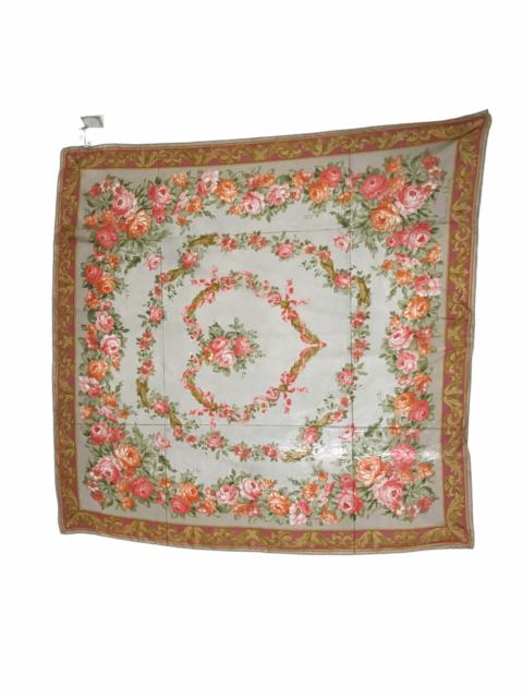 Other Designers Christian Dior Monsieur - Vintage christian dior silk scarf NWT heart floral design