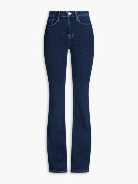 FRAME Le One high-rise flared jeans