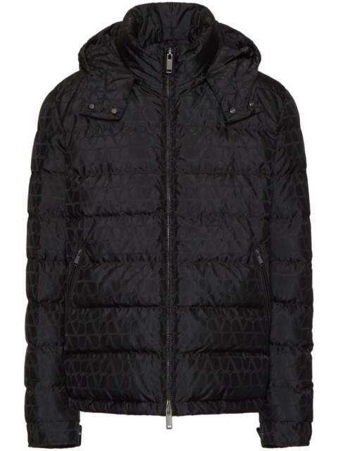 Valentino Valentino Men Down Jacket With Logo