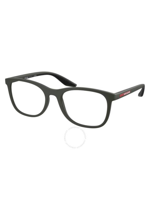 Prada Linea Rossa Demo Square Men's Eyeglasses PS 05PV 5361O1 53