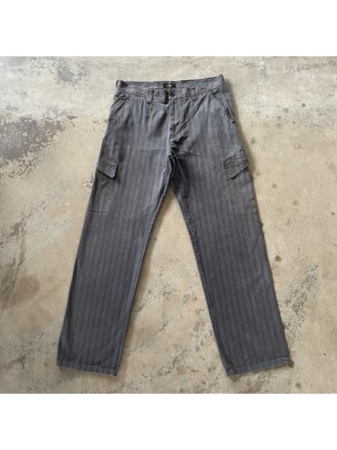 Other Designers Japanese Brand - Flash⚡️Vintage Sortisso Faded Striped Multipocket Cargo Pants