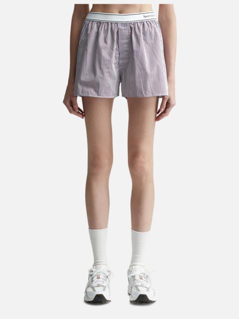 Sporty & Rich SERIF LOGO BOXER SHORTS