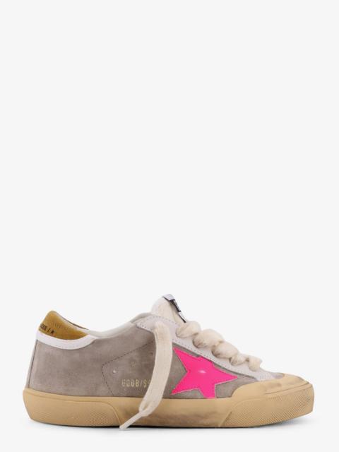 Golden Goose Golden Goose Deluxe Brand Super Star Penstar With Half Fox Suede Sneakers