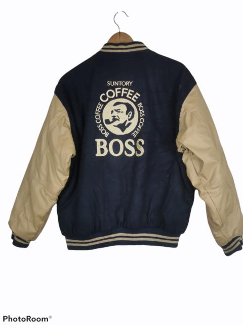 Other Designers Vintage - Vintage Suntory Boss Coffee Varsity Jacket