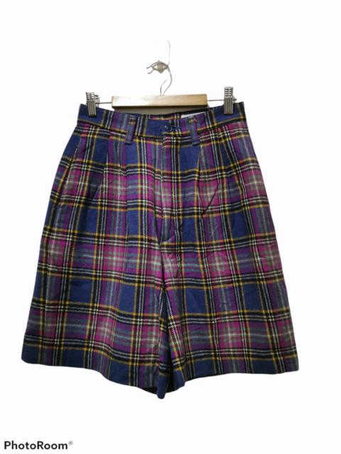 Other Designers Vintage - Vintage checked Wrangler Lady wool Short Pant