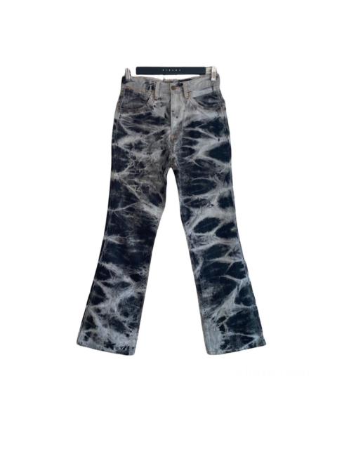 Other Designers Le Grande Bleu (L.G.B.) - Japanese Brand Amore Pure Denim Flare Jeans Bleach