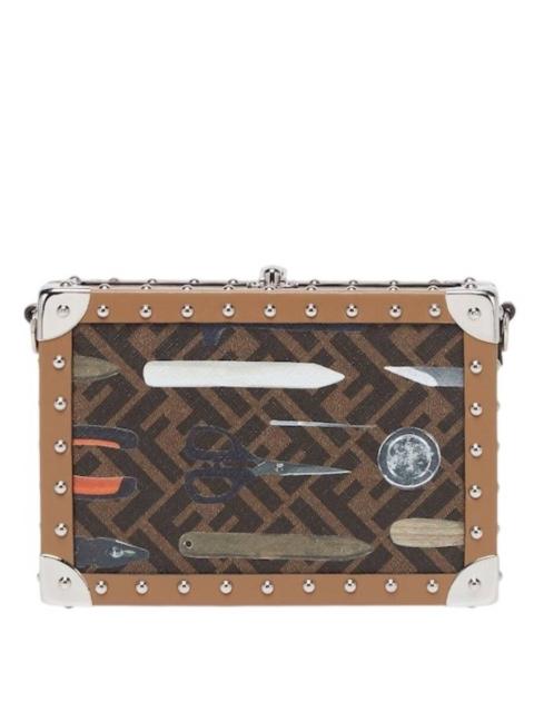 FENDI Fendi FF Rectangular Phone Trunk Bag