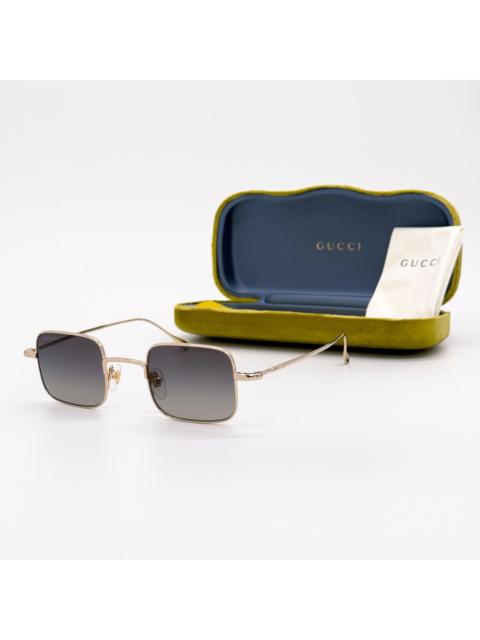 GUCCI NEW GUCCI SUNGLASSES GG1813S 001 GOLD/GRAY WOMEN EYEWEAR GUC