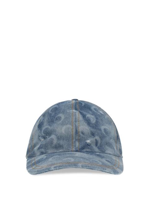 Marine Serre Marine Serre Women Moon Denim Baseball Cap