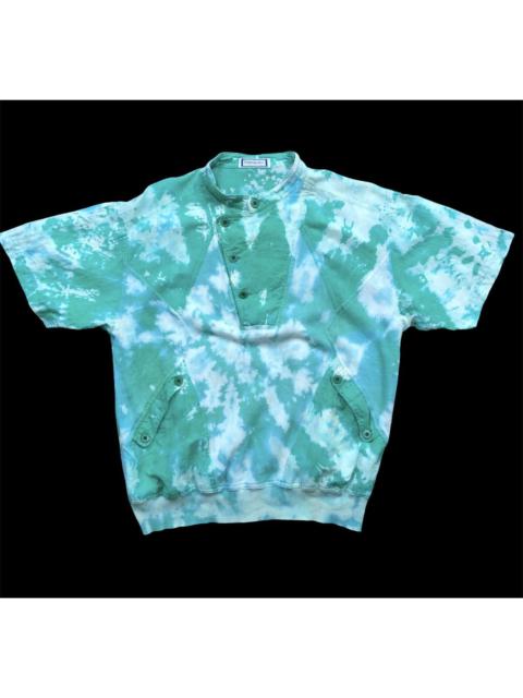 Other Designers Custom - Yves Saint Laurent Short Sleeves Acid Wash Nice Design