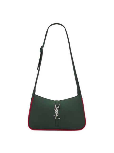 SAINT LAURENT Saint Laurent Dark Green Econylâ® Le 5 Ã 7 Shoulder Bag