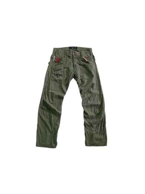 Other Designers If Six Was Nine - Japanese BreathMINt Double Waist Bondage pants