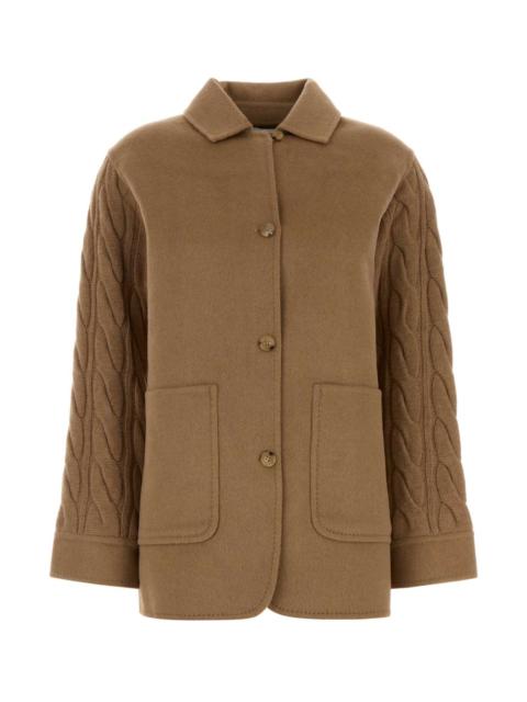 Max Mara Max Mara Women Camel Tacco Cardigan
