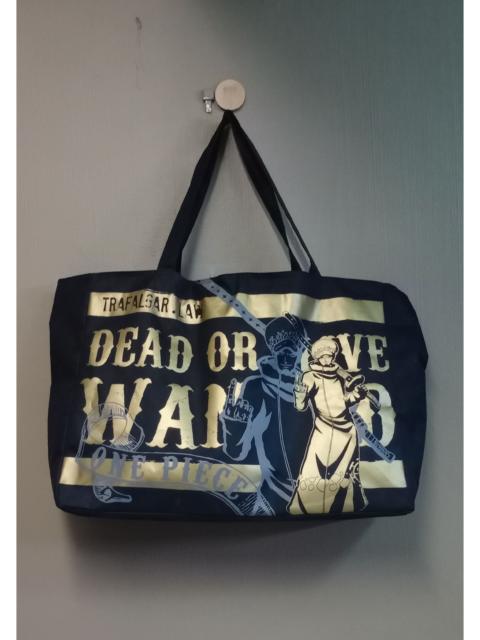 Other Designers Anime - Japanese Anima x One Piece Jumbo Zipper Tote Bag