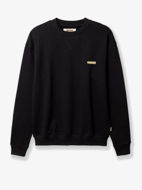 Other Designers Woodbird Cotton Sweater With Front Logo Print