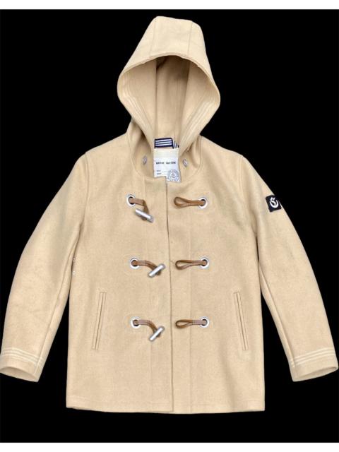 Other Designers Military - VINTAGE DUFFLE COAT WOOL by NATIC MARINE UNIFORM