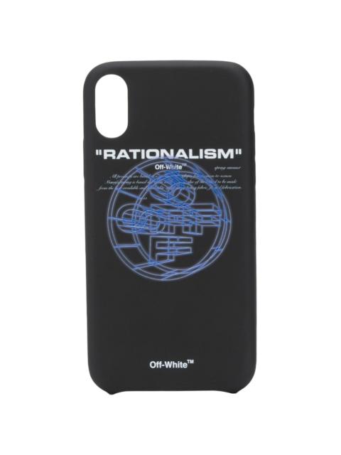 Off-White Rationalism iPhone XR case