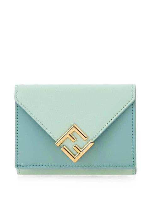 FENDI Fendi Women F-Diamond Trifold Wallet