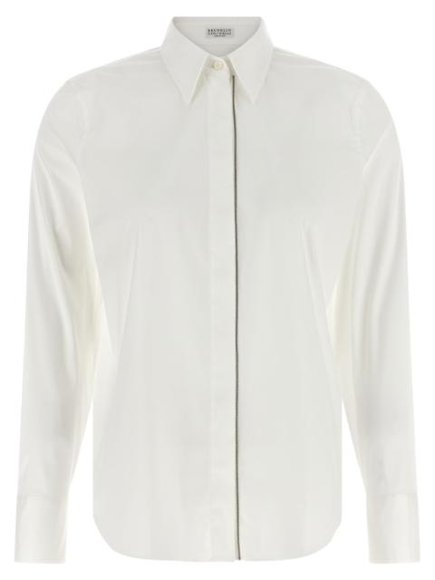 Brunello Cucinelli Brunello Cucinelli Women 'Shiny Trim' Shirt