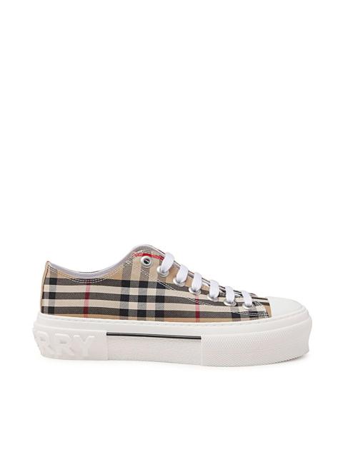 Burberry archive beige canvas jack sneakers