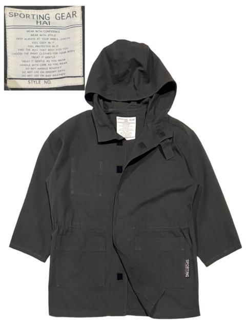 Other Designers Issey Miyake - VTG HAI SPORTING GEAR PARKAS JACKET HOODIE by ISSEY MIYAKE