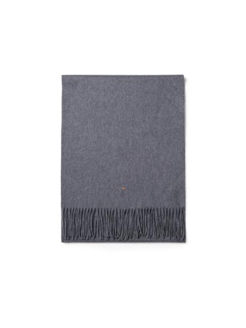 Santoni Grey cashmere scarf