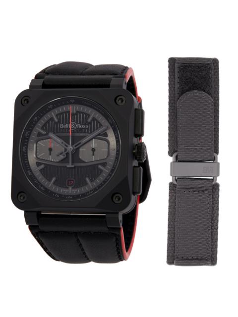 Other Designers Bell and Ross Instruments Automatic Black Dial Men's Watch BR0394-BTR-CE/SCA