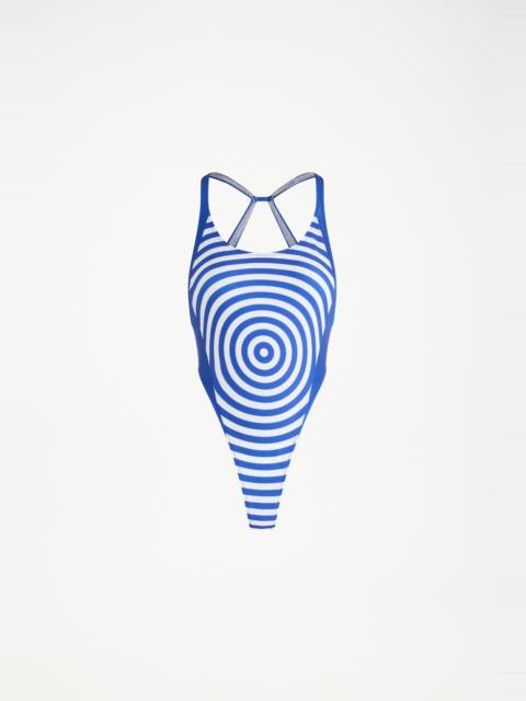 Jean Paul Gaultier THE BLUE TARGET SWIMSUIT