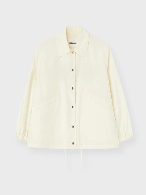 Jil Sander Jacket Printed Cotton Cream