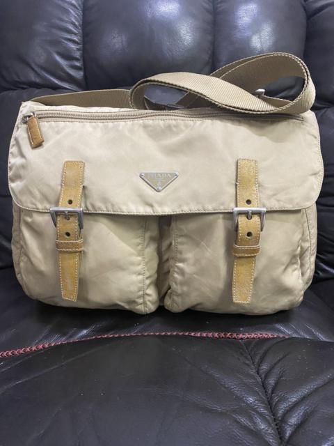 Prada Authentic Prada Tessuto Nyalon Messenger Shoulder Bag
