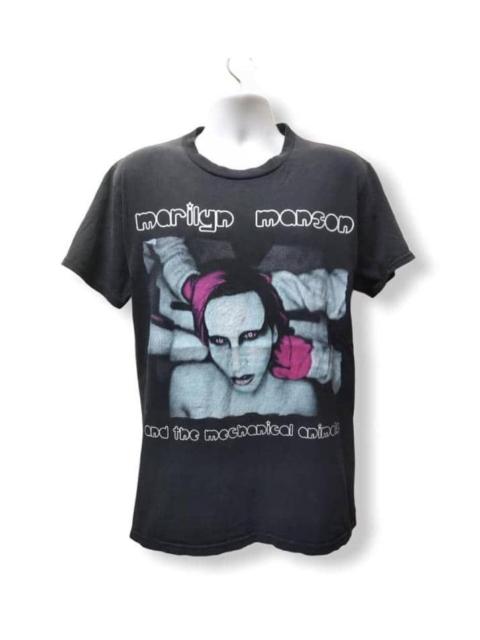 Other Designers Band Tees × Vintage - Rare Marilyn Manson Mechanical Animals 1998 Vintage T-Shirt