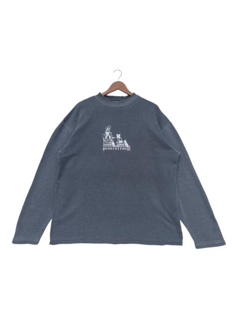 Other Designers Vintage Quiksilver Generation X Long Sleeve Sweatshirt