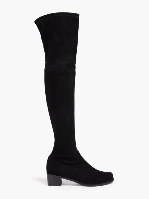 Stuart Weitzman Suede over-the-knee boots