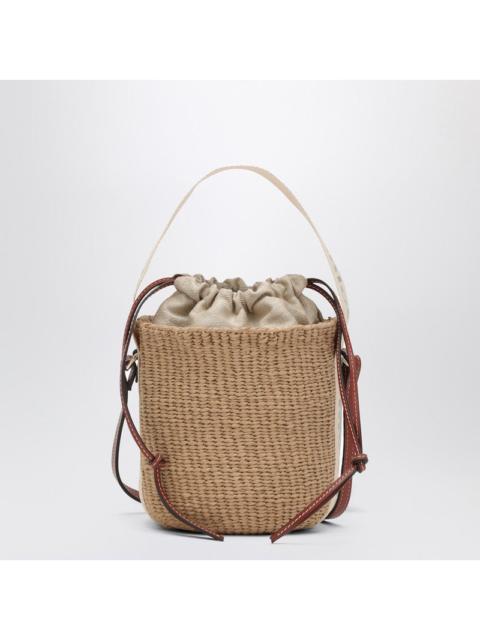 Chloé Chloé Small Woody Raffia Bucket Bag Women