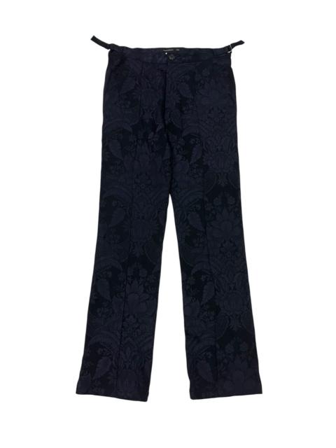 Yohji Yamamoto Yohji Yamamoto Noir Floral Jacquard Pants