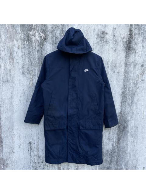 Nike Vintage Nike Embroidery Small Logo Long Jacket