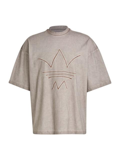 adidas adidas originals R.Y.V Oversize Abstract Trefoil Tee For Men Timber GN3300