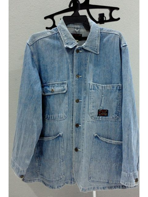 Other Designers Japanese Brand - vintage Bayleaf union made denim work jacket