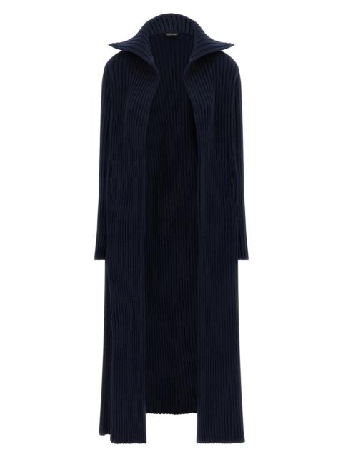 BALENCIAGA Ribbed cardigan