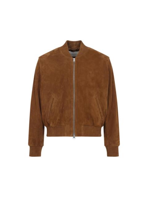 AMI Paris Ami Paris Suede Zipped Jacket Men
