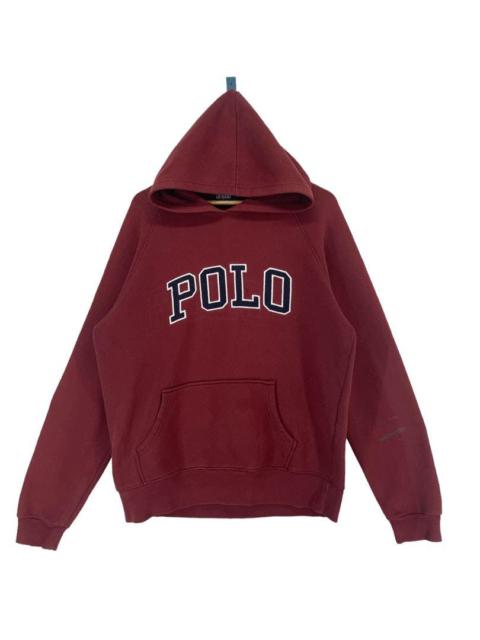 Other Designers Polo Ralph Lauren - True Vintage 🔥Polo Spell Out Embroided Logo Hoodie